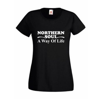 Womens Northern Soul T Shirt - A Way of Life ss100